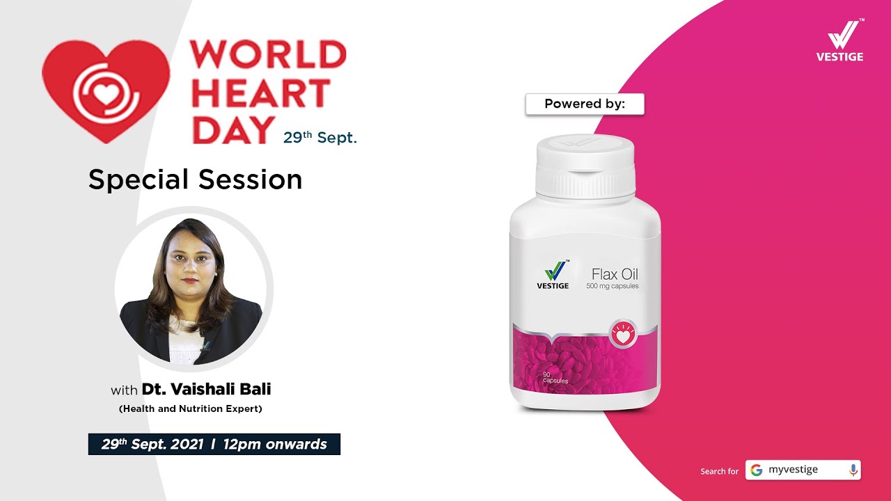 World Heart Day Special Session by Dt. Vaishali Bali