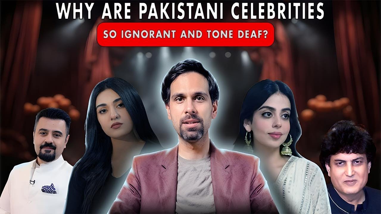 Why do Pakistani celebrities give such ignorant statements? | Muneeb Qadir