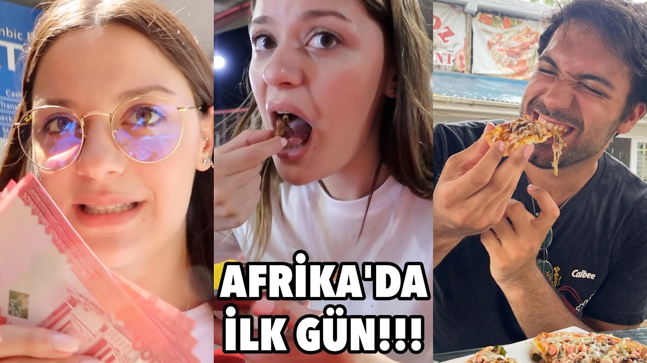 AFRİKA'DA İLK GÜN!! BAKIN KİMİNLE BULUŞTUM?😁 | Yolculuk, Yemekler, İlk Günüm #TANZANYA #DARÜSSELAM