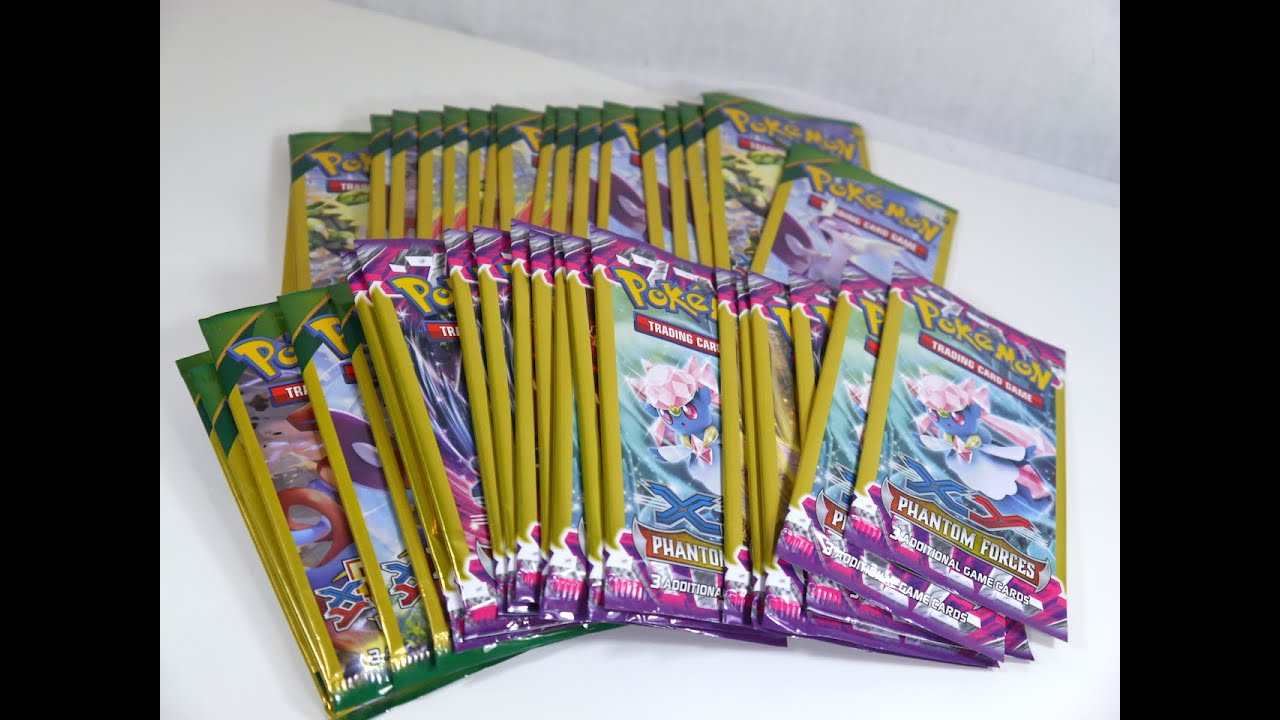 Opening 40 XY: Phantom Forces and Roaring Skies Dollar Tree Booster Packs | Pokémon TCG