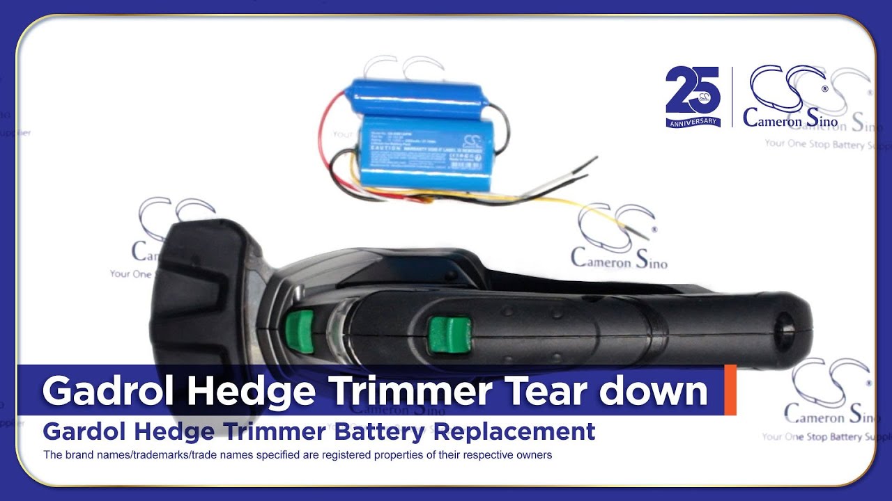 Gardol Hedge Trimmer Teardown
