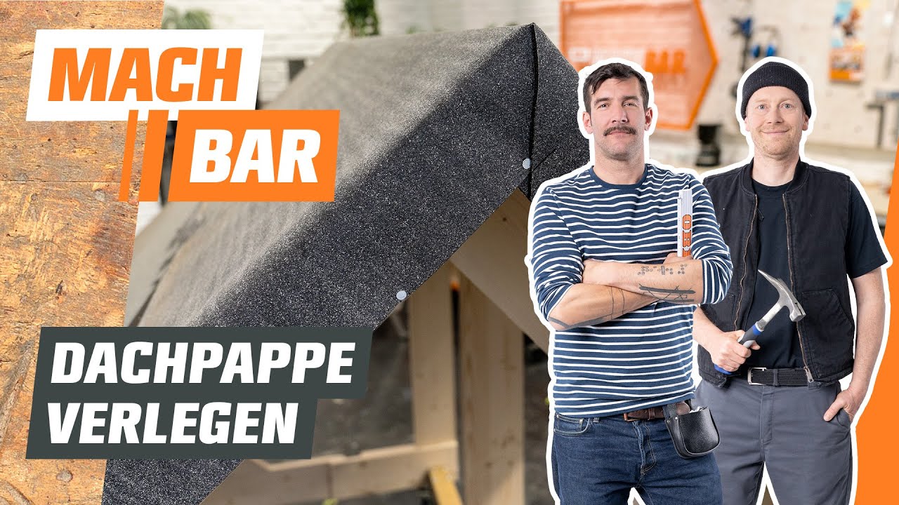 Dachpappe verlegen | OBI