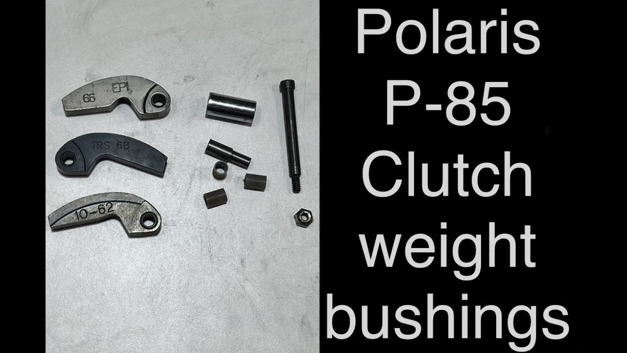 Polaris snowmobile drive clutch cam arm bushing replacement