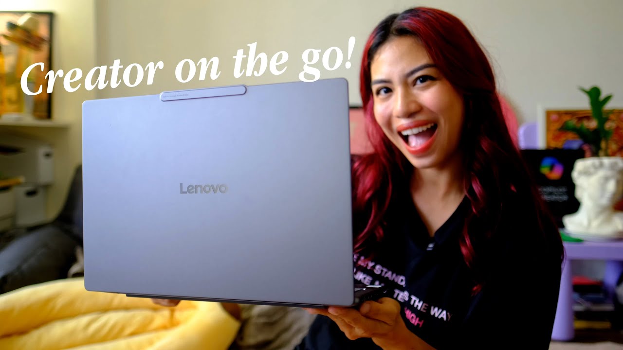 Lenovo Yoga Slim 7i Aura Edition: для тех, кто постоянно в движении и занимается творчеством.