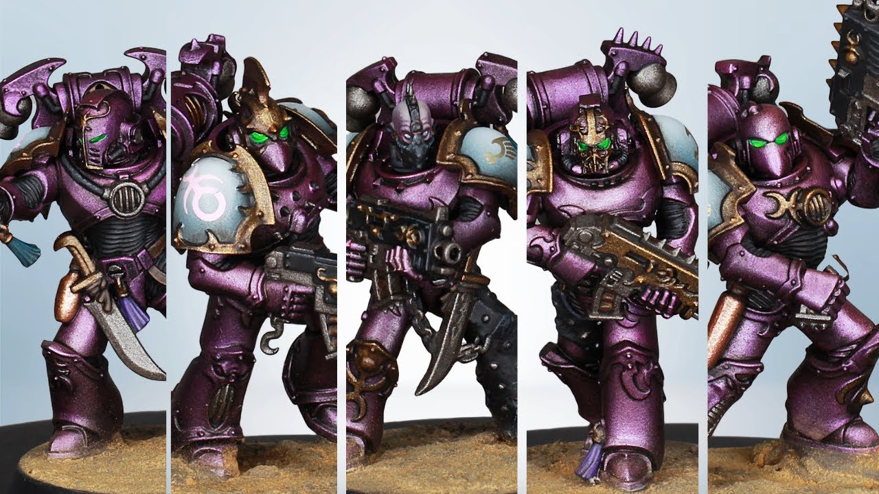 Army Painting EMPEROR'S CHILDREN | A different approach | Warhammer 40k