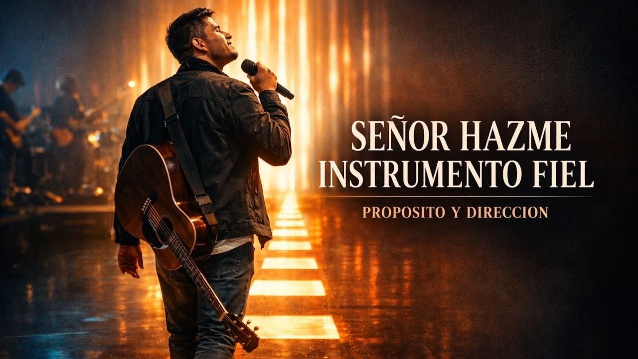 Señor, hazme instrumento fiel – Canción de propósito y dirección | Te guía paso a paso hoy ahora