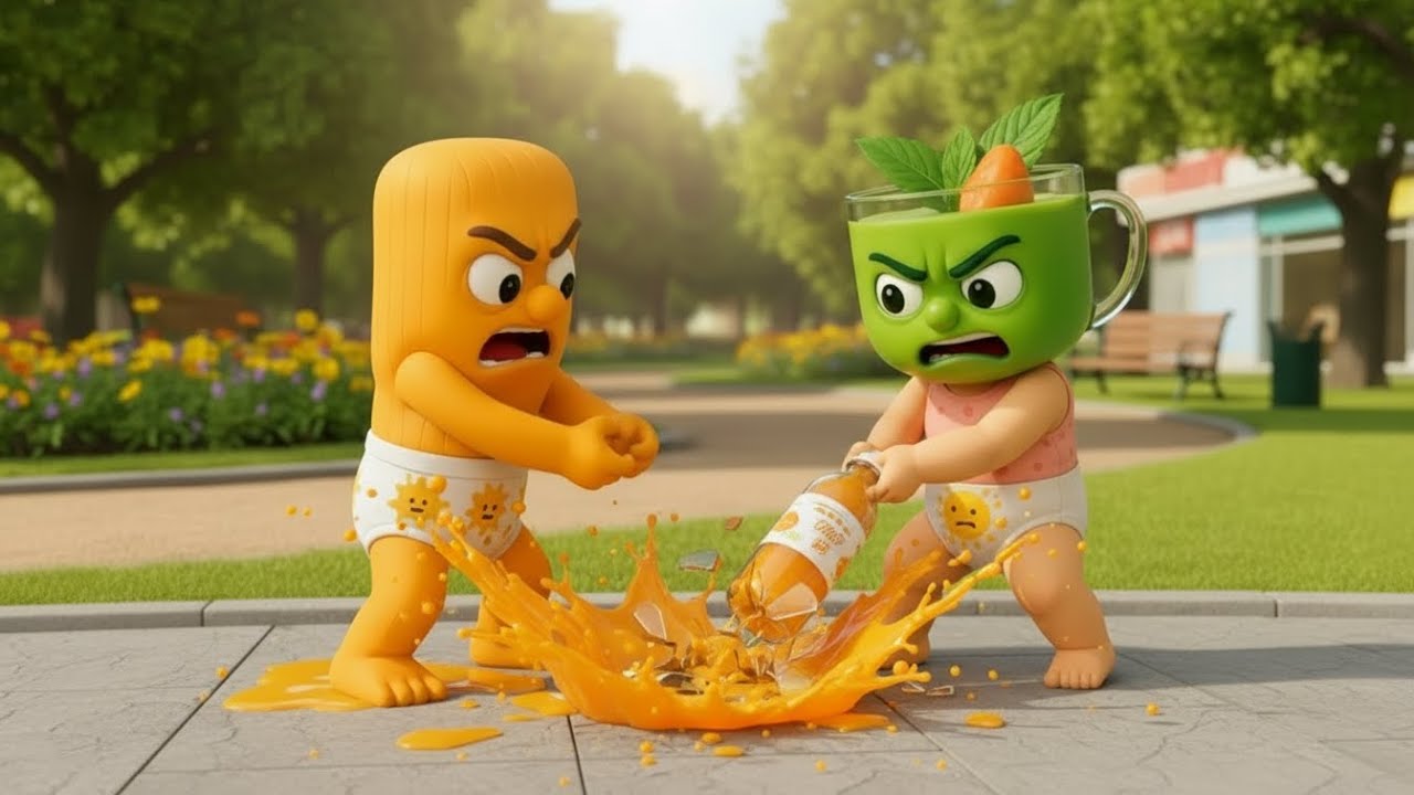 Mojito Broke Tung Tung’s Soda… Then Returned With a MEGA Bottle! 🥤