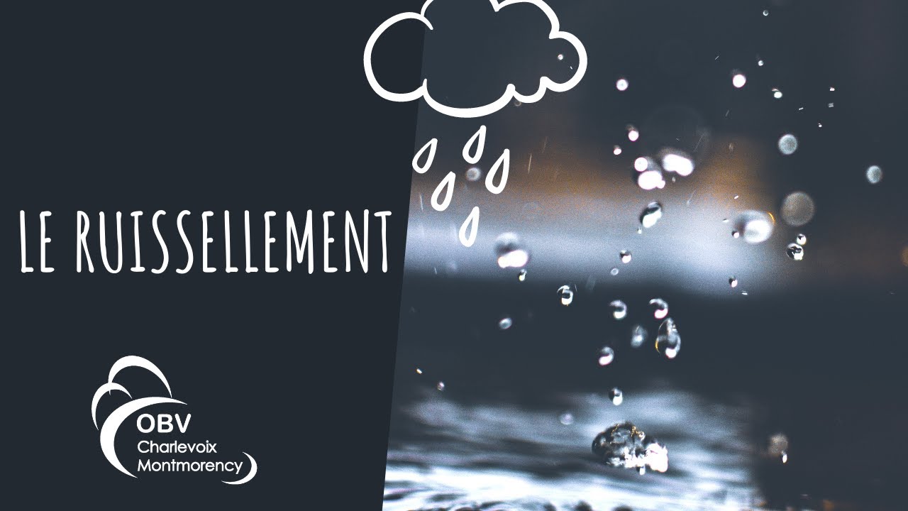 Le ruissellement