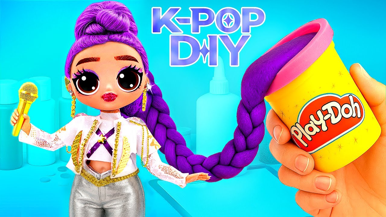 Transformations De Poupées Dans Le Style K-Pop Demon Hunters! 10 DIY Pour Poupées