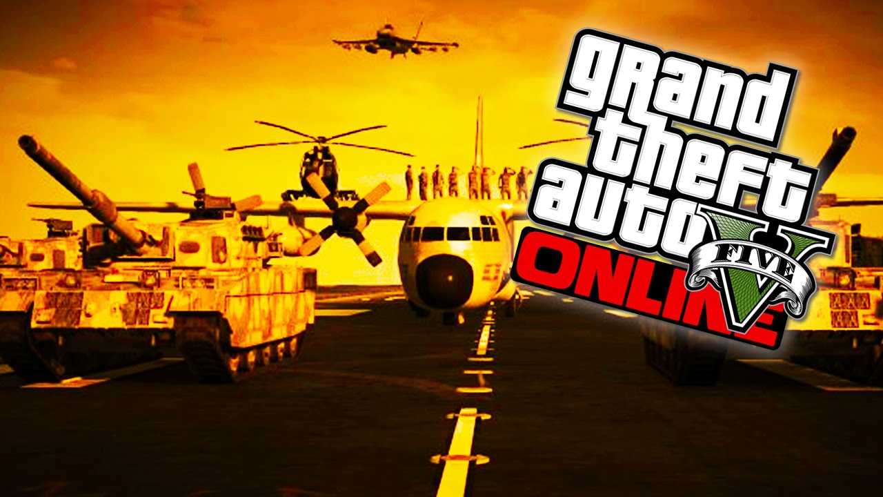 GTA 5 - Military Base Takeover!!! Fort Zancudo Invasion GTA 5 Livestream! (GTA V Gameplay)