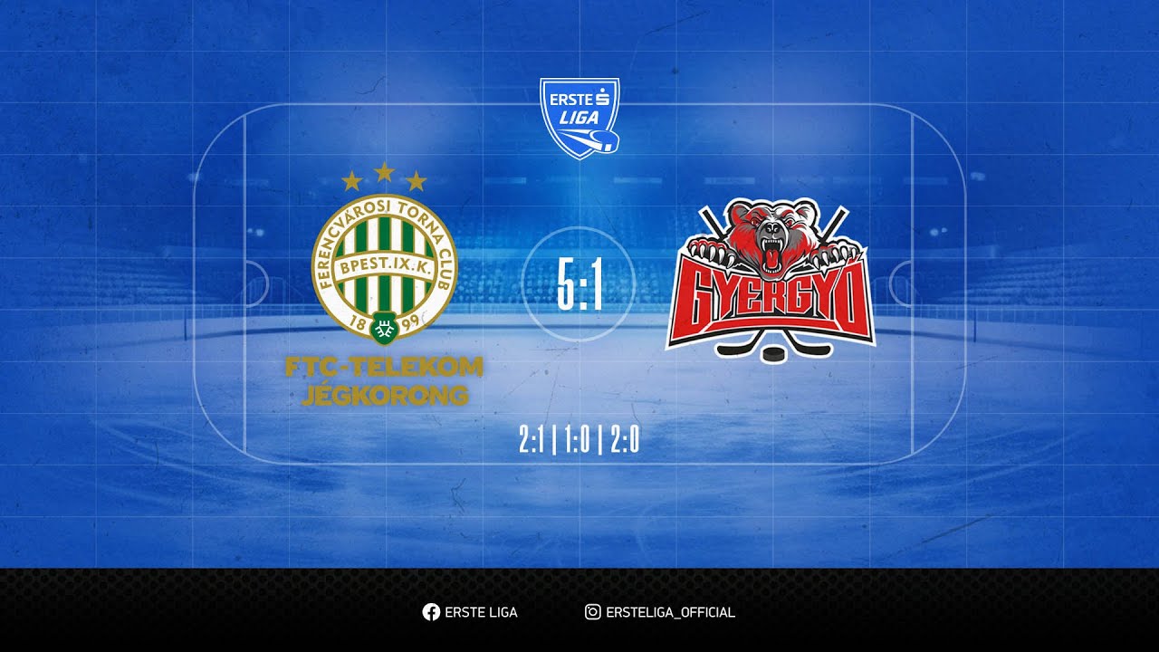 Gólösszefoglaló - EL 11 - FTC-Telekom - Gyergyói Hoki Klub 5-1 20240920