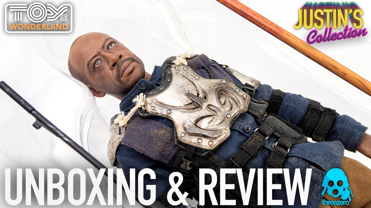 Walking Dead Morgan Jones Threezero 1/6 Scale Figure Unboxing & Review