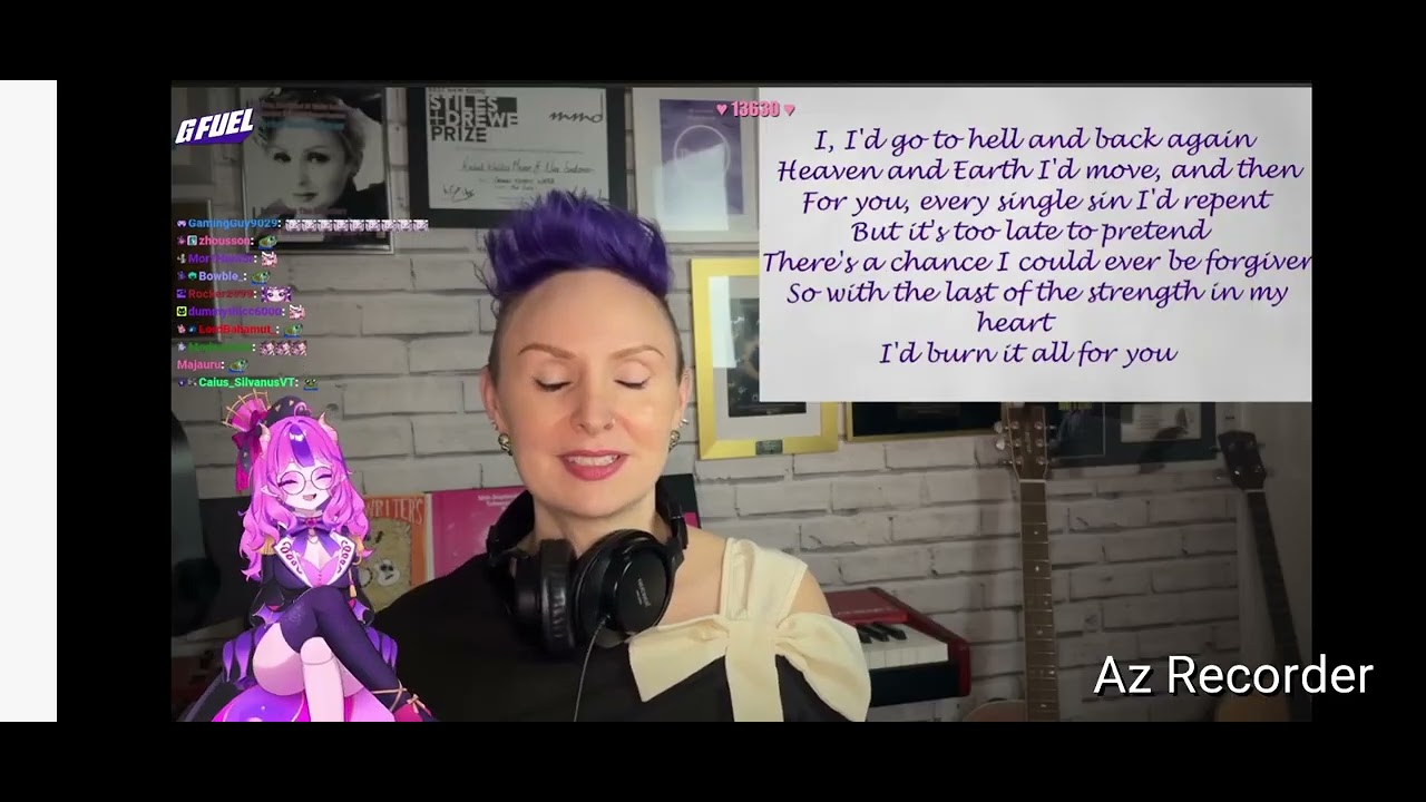 ironmouse react to a Grammy member reacting to music box of fate