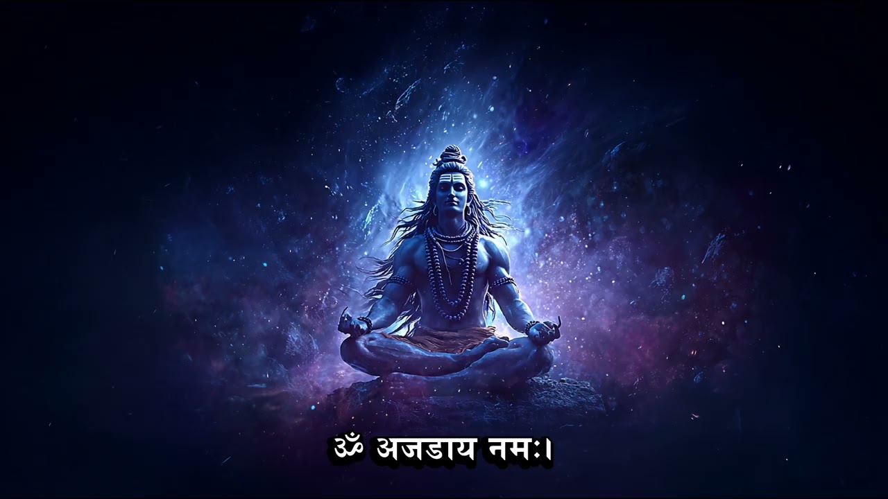 ॐ अजडाय नमः | Shiv Bhagwan Powerful Mantra | Mahadev Dhyan & Shanti | 1 Hour Chanting
