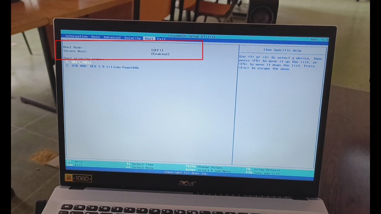 How to disable the SECURE BOOT option on ACER Aspire 3. Fix GREYED OUT secure boot and UEFI