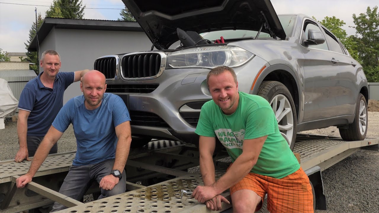 Притоплене  BMW X6. Думали що здохло