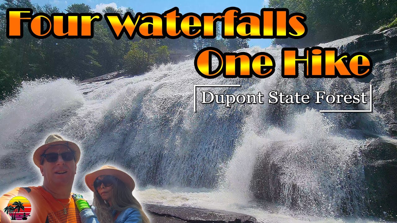 Four Amazing Waterfalls at DuPont State Forest | High Falls | Triple Falls | Hooker Falls