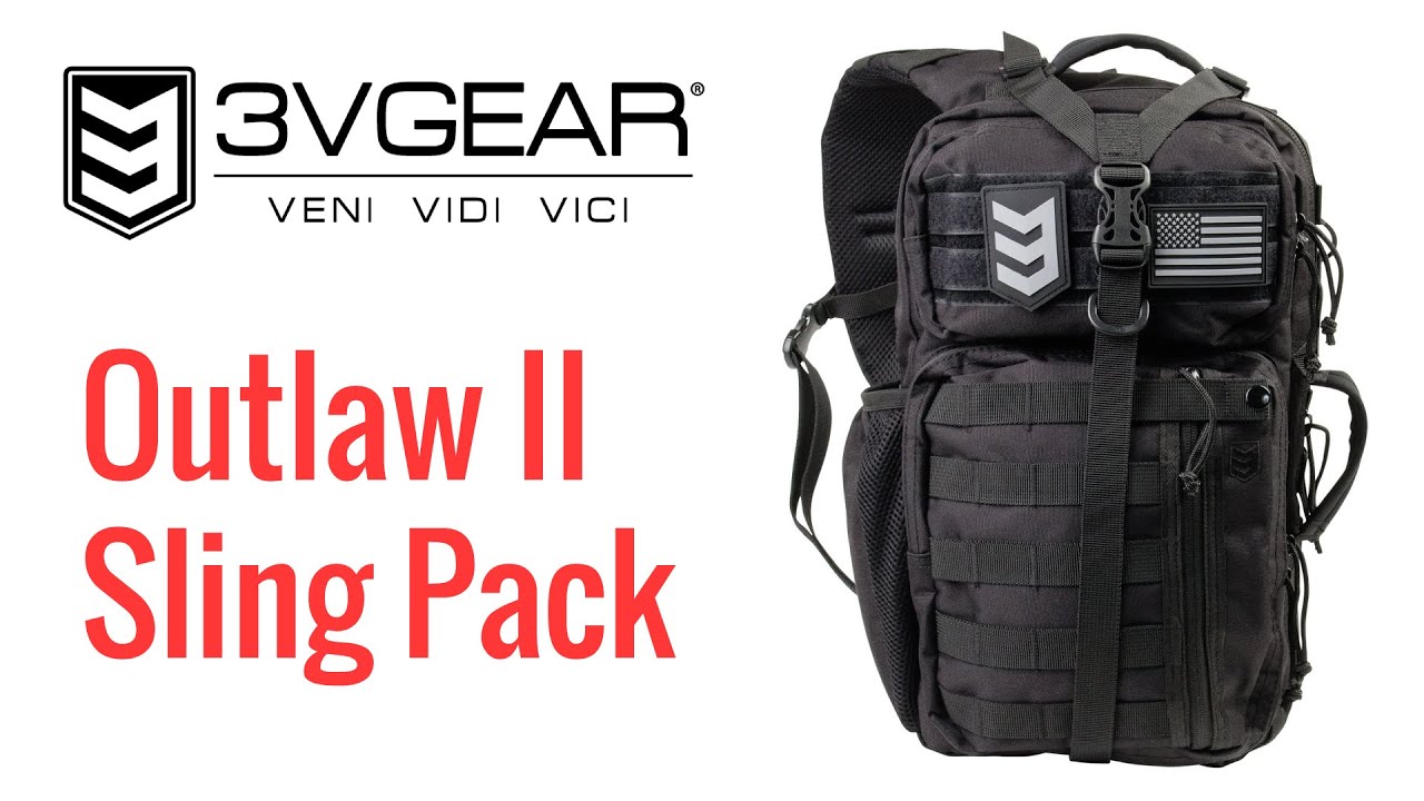 3V Gear Outlaw II Sling Pack Review - Best Value EDC Bag?