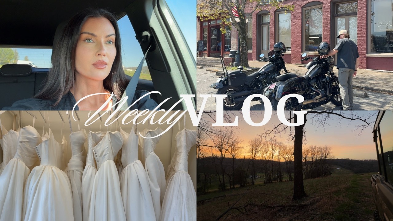 Weekly Vlog: Countryside Moto Ride + Wedding Update!