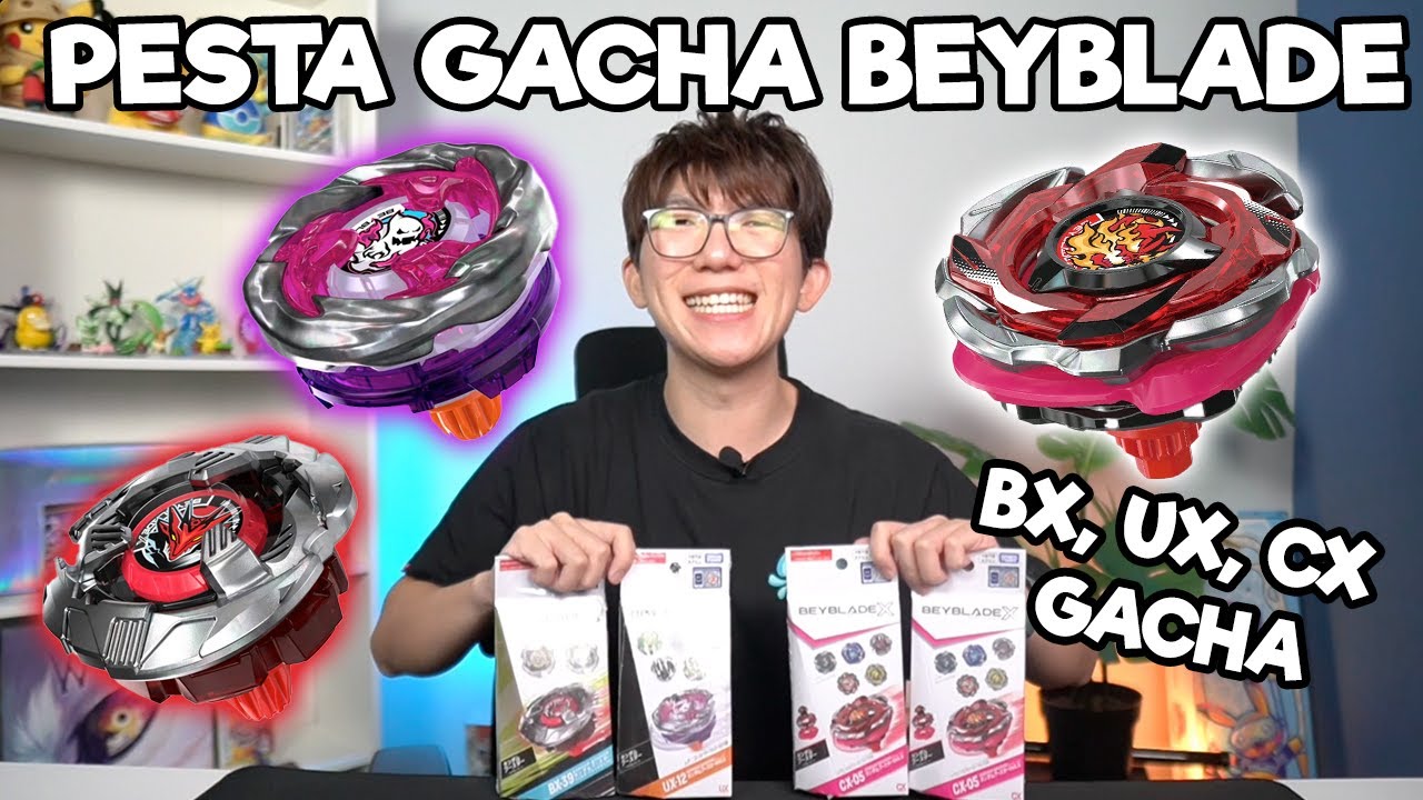 DAPAT 2 RARE BEY! Pesta Gacha Beyblade X - Unboxing Random Booster Vol. 5, Vol. 6, ShelterDrake