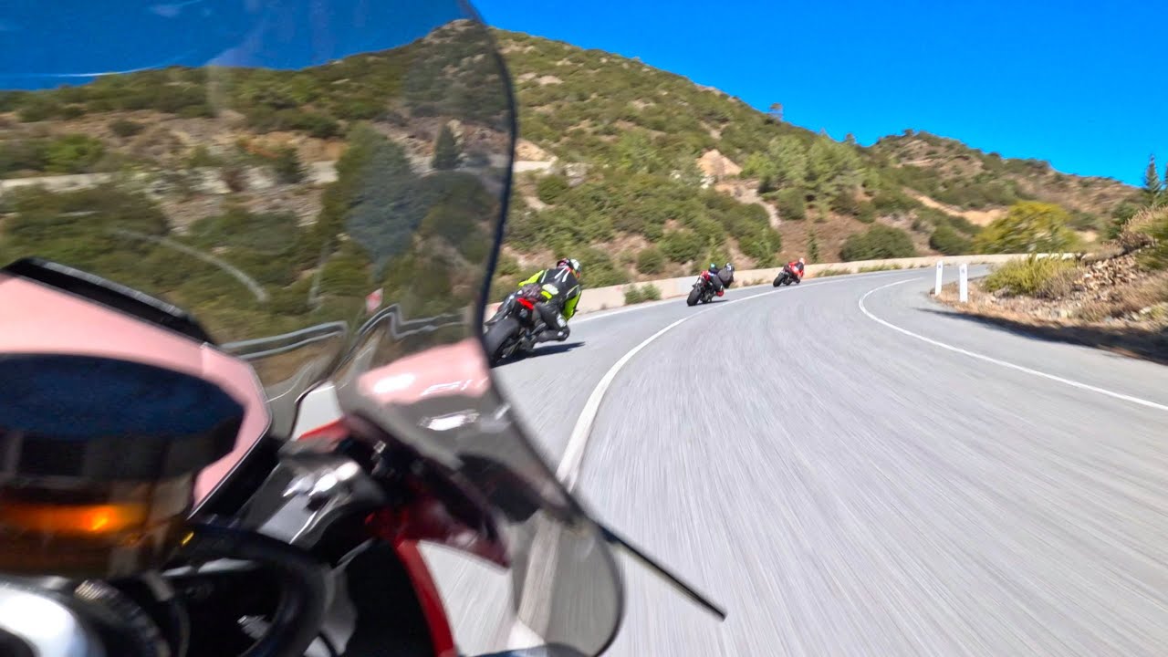 The thrill of riding superbikes in the streets. Insane footages!