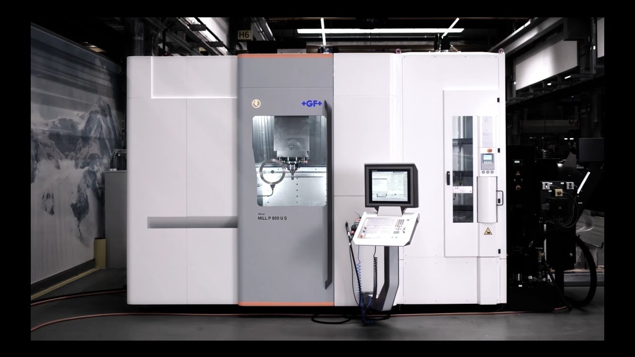 MILL P 800 U S – The machine that grows with your needs