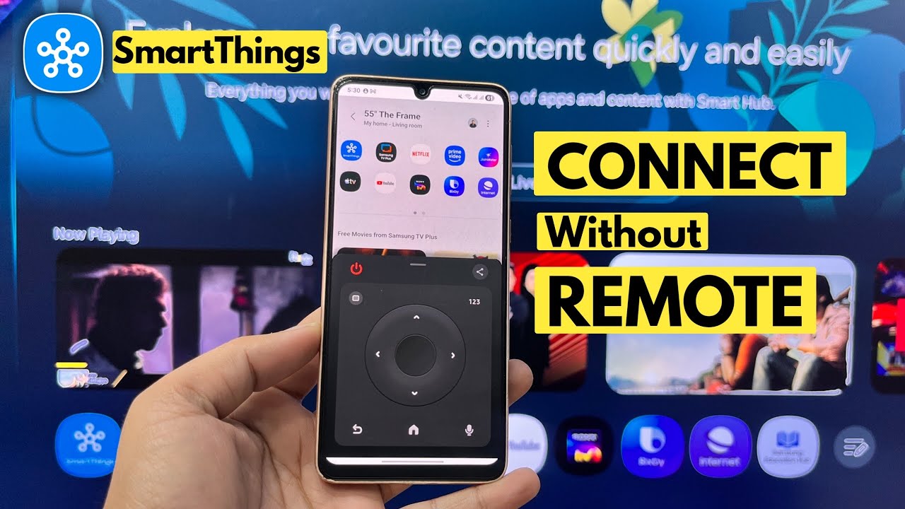 Как подключить приложение Samsung SmartThings к телевизору Samsung (модель 2025 года)