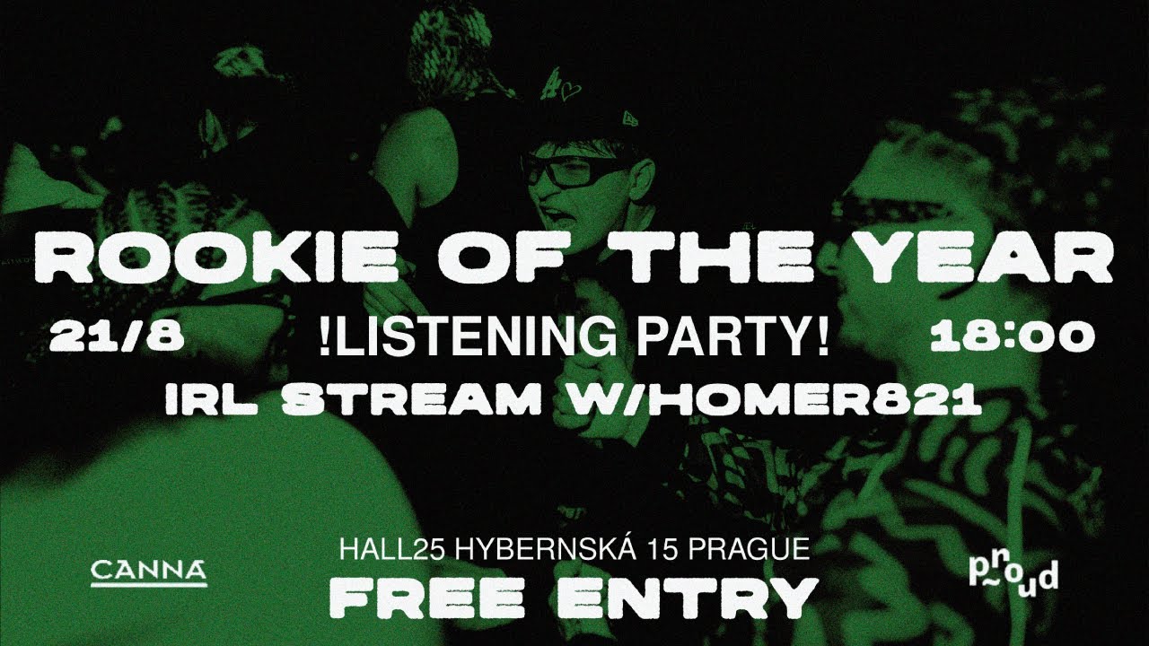ROTY Listening Party | IRL STREAM w/HOMER821