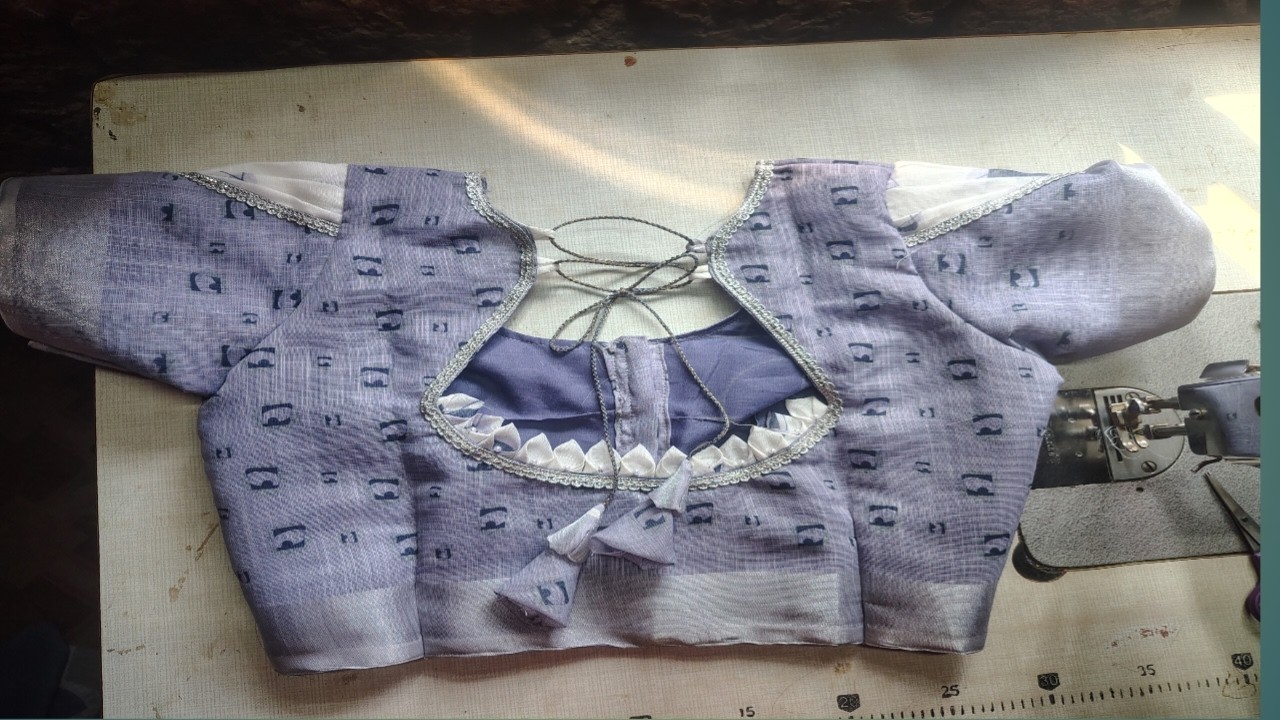 New model blouse design. Simple and unique blouse design. #stiching #allinoneartcreation  #viral