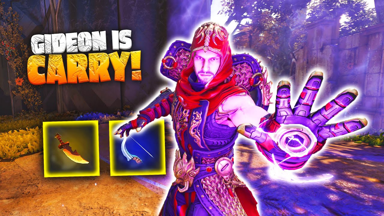 WTF Gideon As CARRY!? Attack Speed Gideon Build! (Predecessor Carry Gameplay)