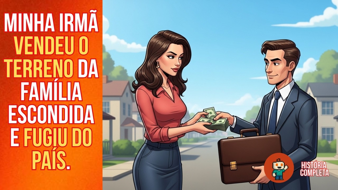 A história de uma mulher que vendeu o terreno de sua família e tentou fugiu do país.