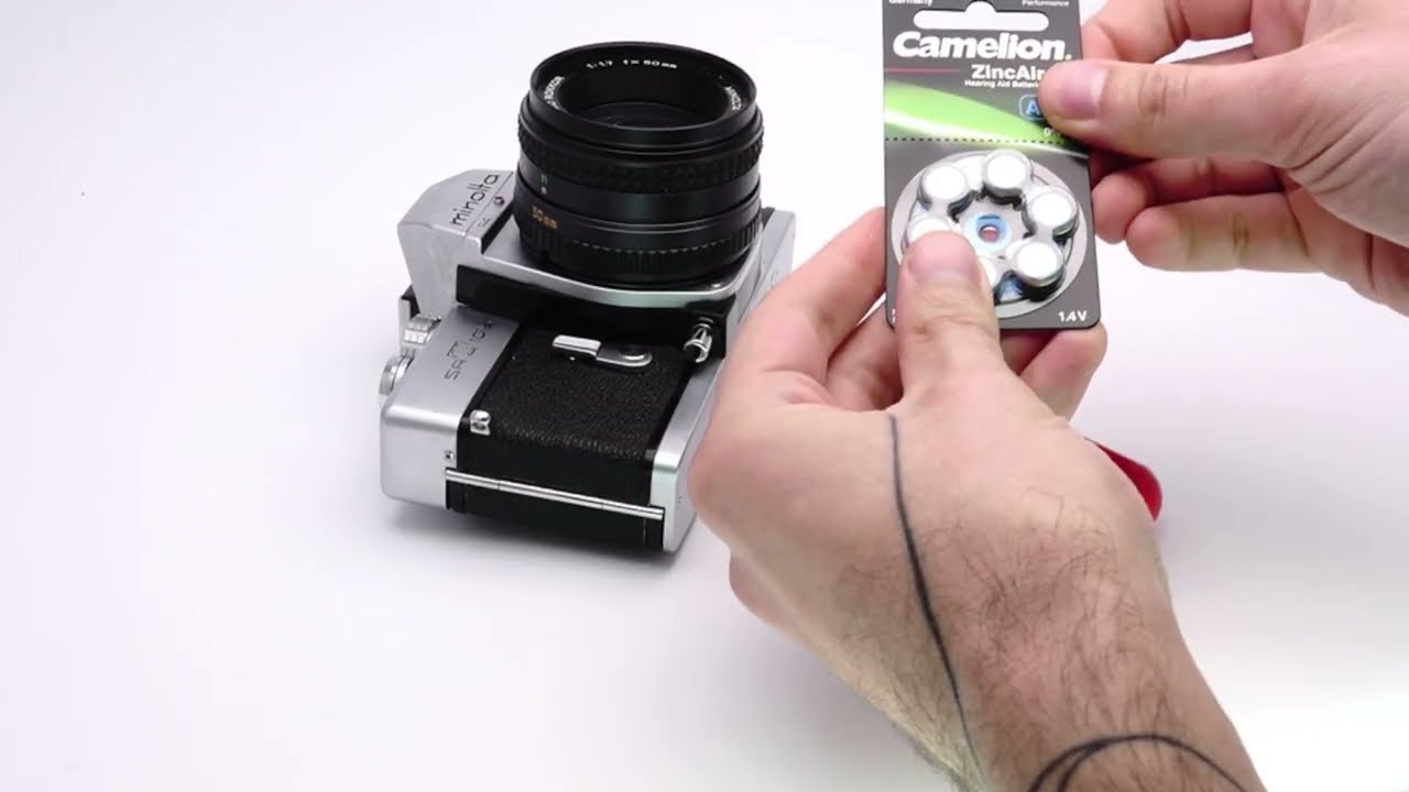 How to Change Battery Minolta SRT 101 (201, 202, 303 & more)