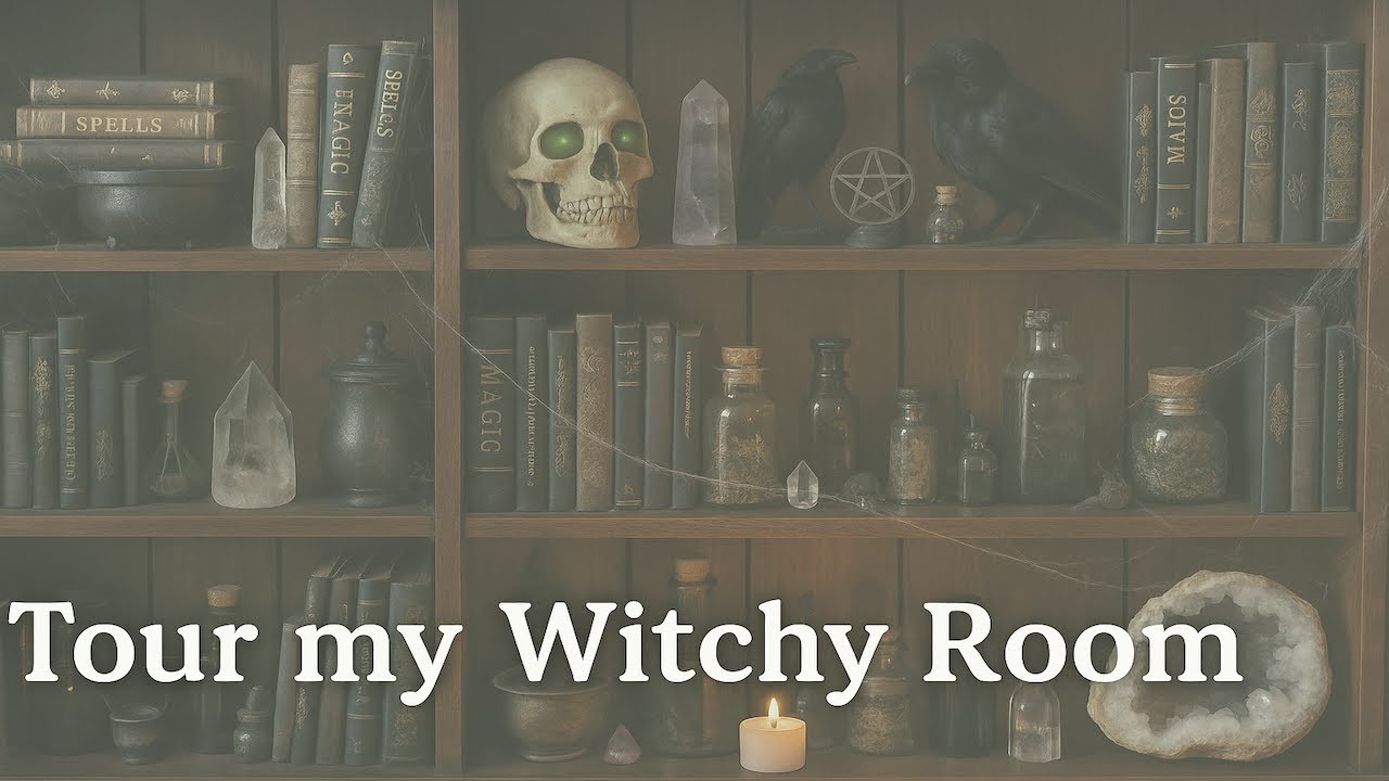 Mini Tour of my Witchy Room