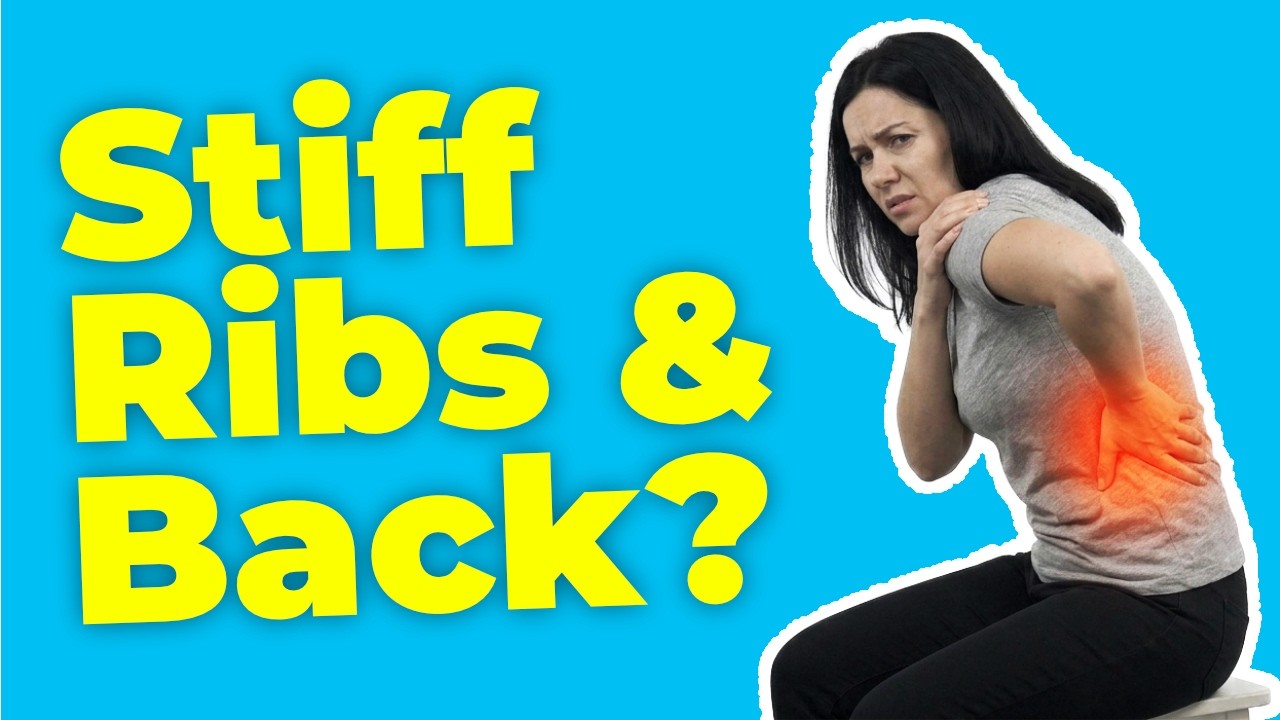Relax Your Stiff Ribs & Back Now? Do This Seated