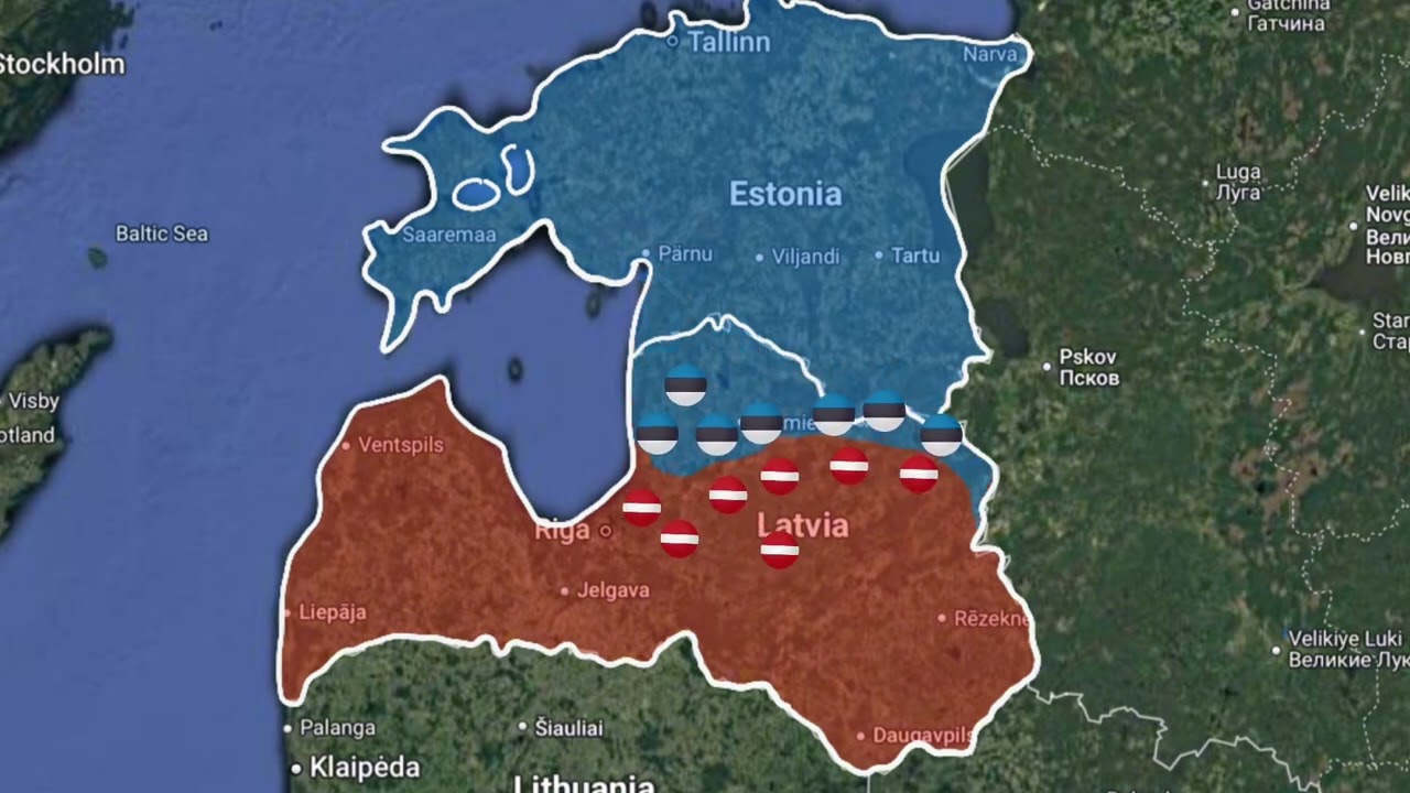 Latvia vs Estonia (not real)
