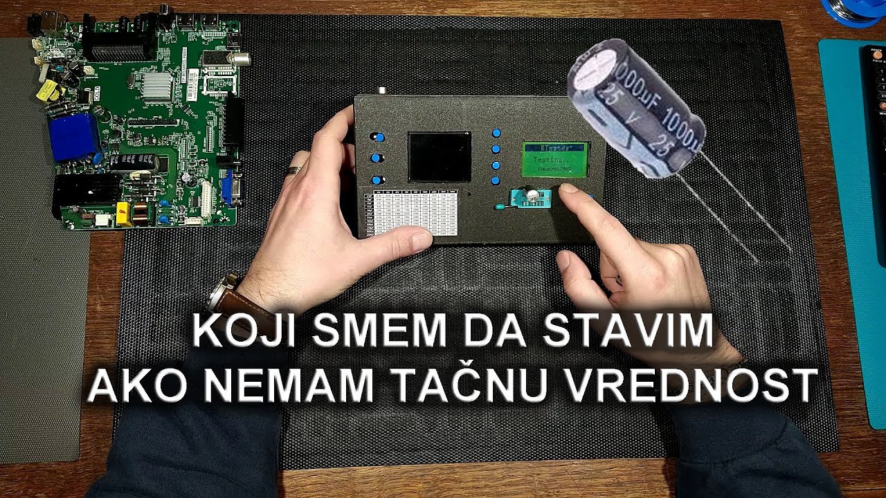 Zamena elektrolitskog kondenzatora - šta, kako, zašto