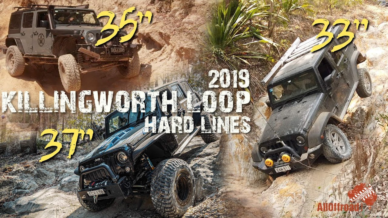Killingworth Loop - First drive in new Jeep | 4x4 | 3 Jeep JK on 33 - 35 and 37 Tyres