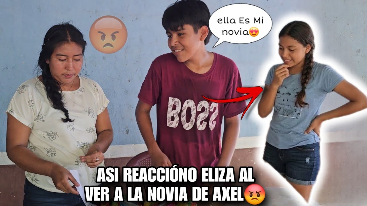 Axel Le Confesó A Eliza Quien Es Su Novia😱Ella No Podía Creer Al Verla😡Todos Quedamos Boca Abierta