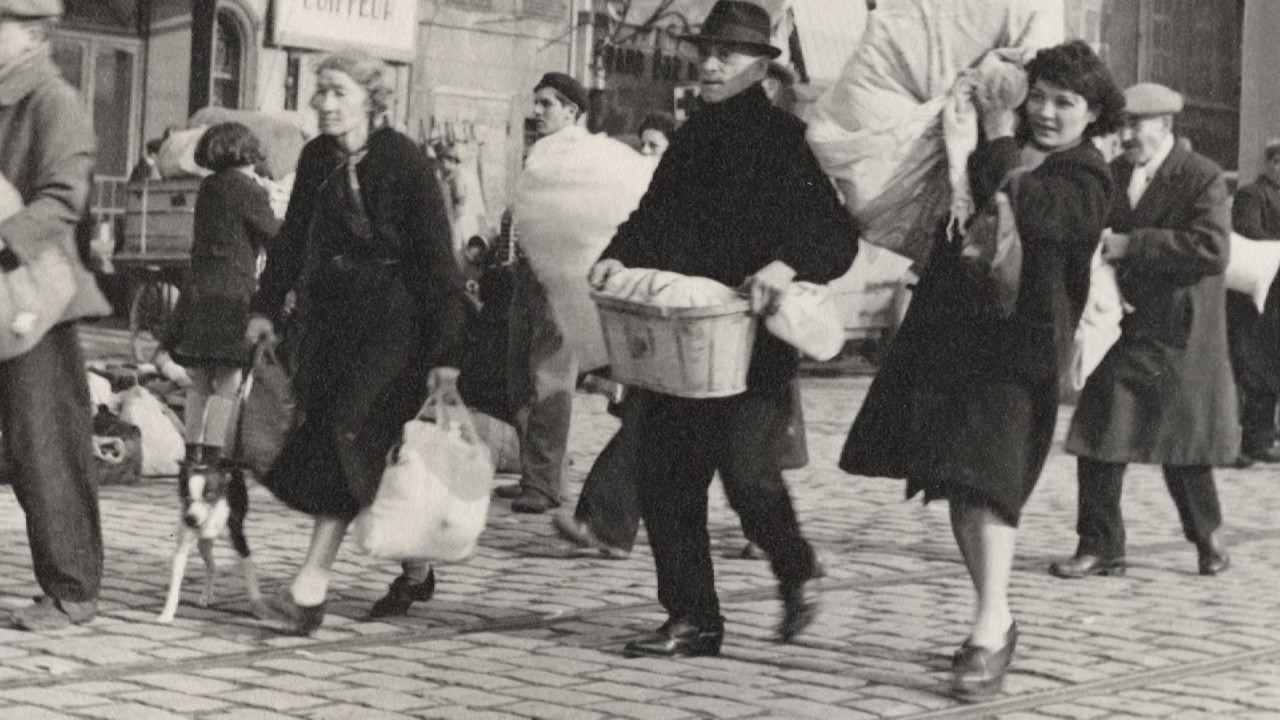 Musée d'Histoire de Marseille / L'évacuation des vieux quartiers