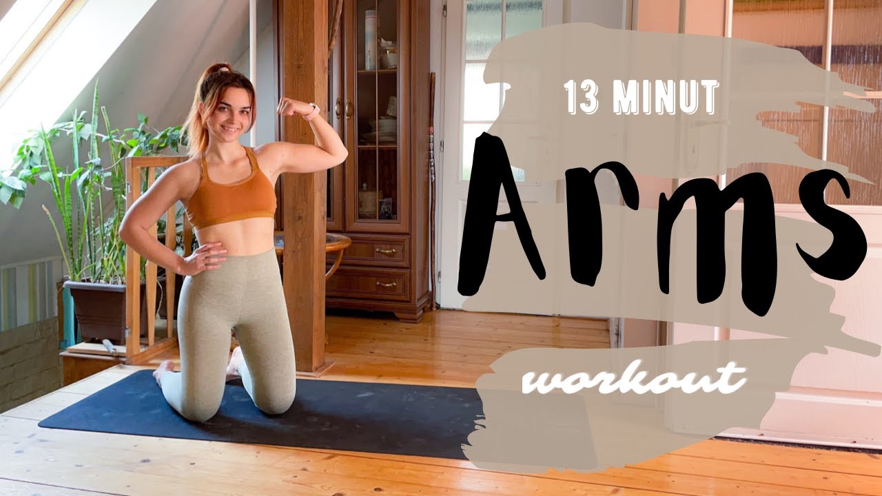 13 MIN ARMS WORKOUT / bez vybavení / pevné ruce / strongwithjenny