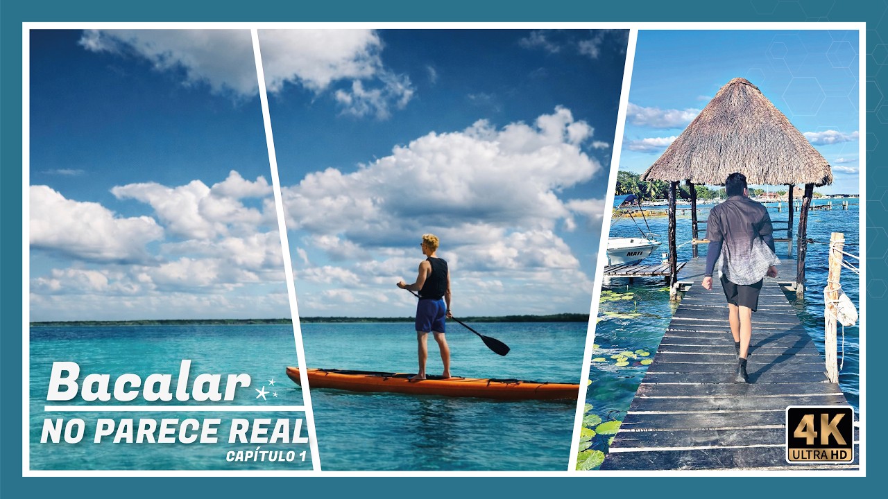 Bacalar la laguna de los 7 colores 4K | Una experiencia Magica