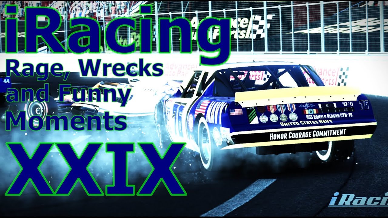 Ярость, аварии и забавные моменты iRacing 29: Пицца «Сосновая шишка»
