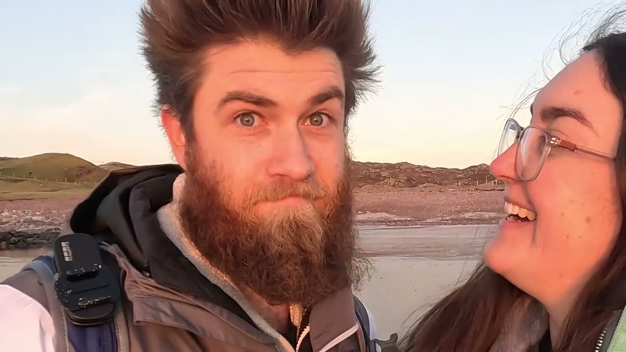 We climbed a mountain & BIG news // (vlog exploring ASSYNT, Scotland)