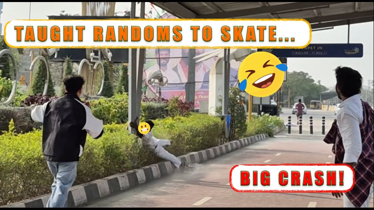 PART 1: I Taught STRANGERS to Skateboard... One COPIED Me & GOT HUMILIATED! 😱 (Beginner Fails)