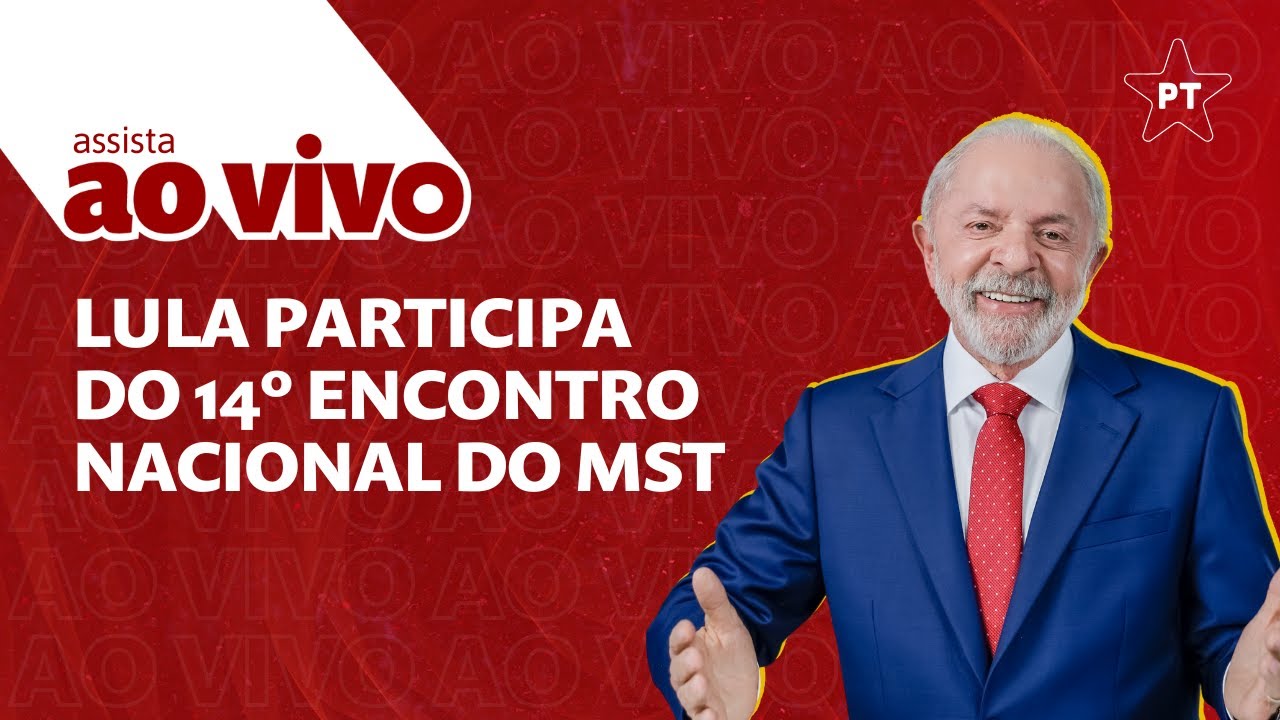 Lula participa do encerramento do 14º Encontro Nacional do MST