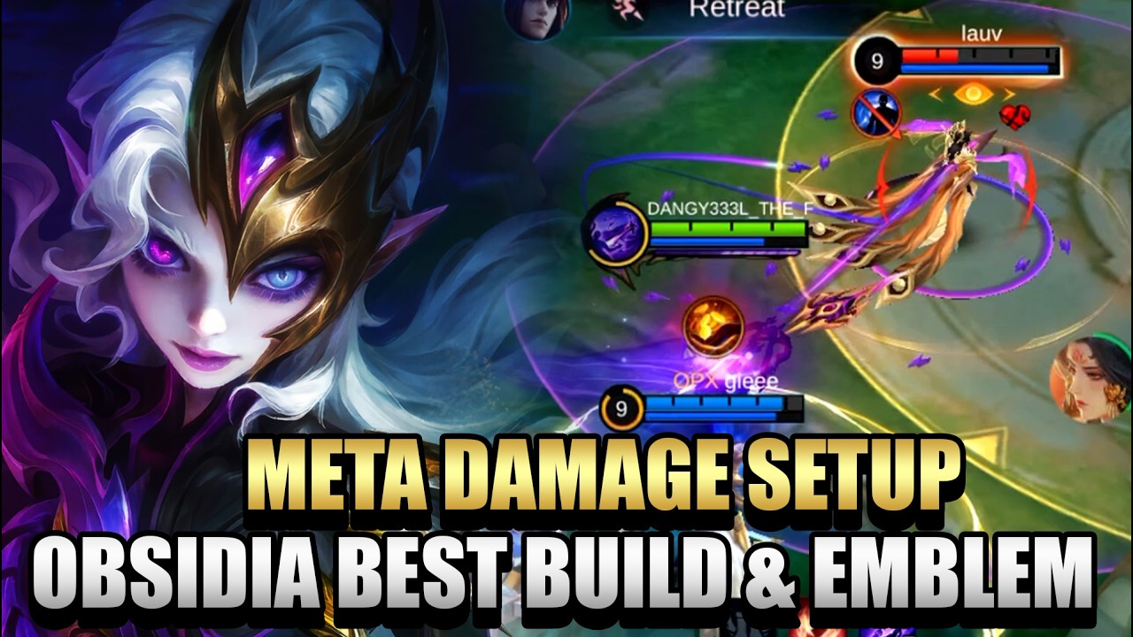 META DAMAGE SETUP   OBSIDIA BEST BUILD AND EMBLEM 2026