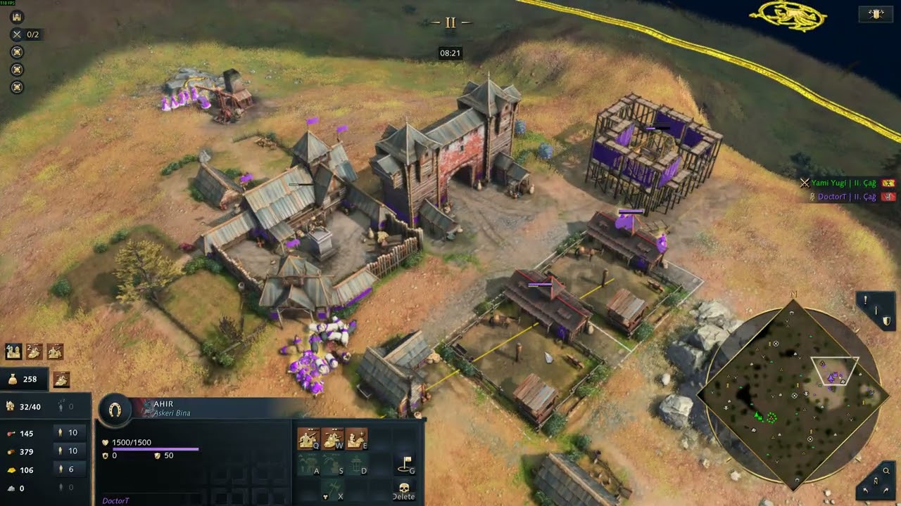Erken Konuşan Rakibe Haddini Bildirdim Age Of Empires 4 -- Rus Ws Mali