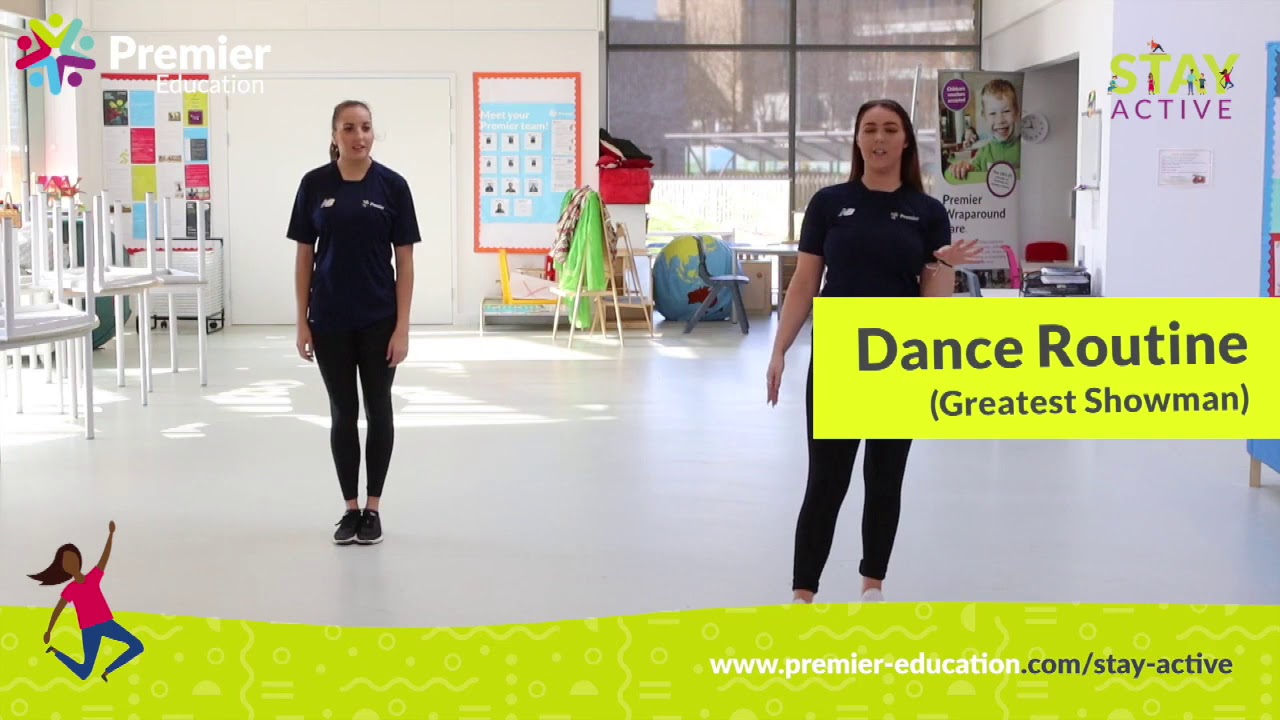 Premier Education 'STAY ACTIVE' Home Learning: Greatest Showman