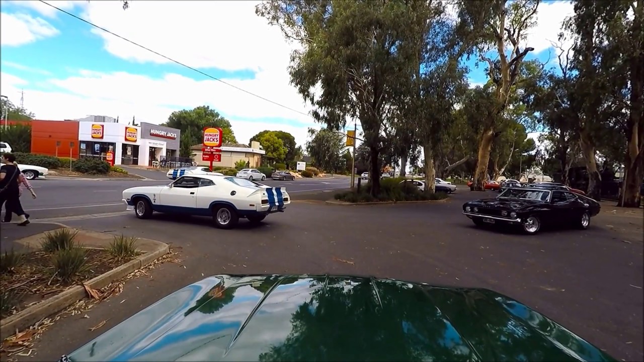 ford xa xb xc coupe cruise through Barossa valley south Australia pt 2