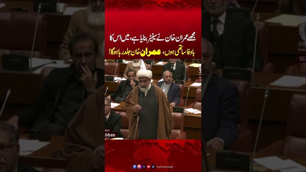 Allama Raja Nasir Abbas First Speech In Senate After Becoming Leader of the Opposition of the Senate